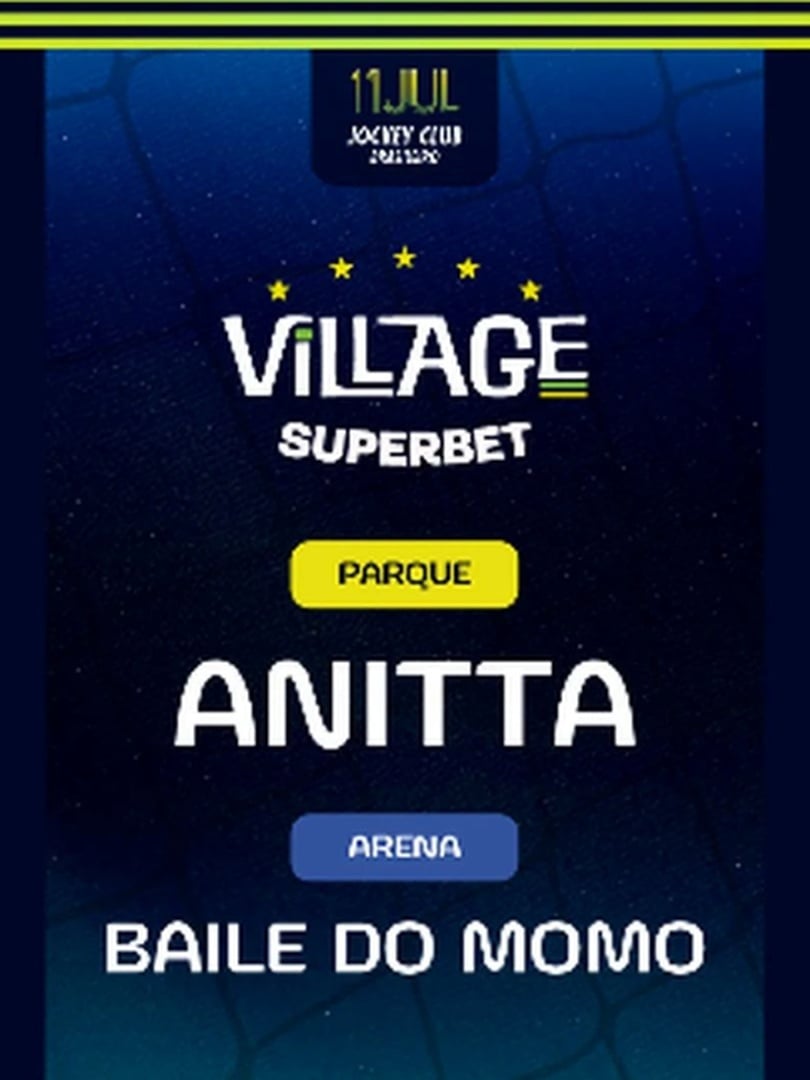 EL | Village 2026 : Anitta (Parque) e Baile do Momo (Arena)