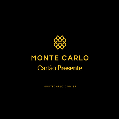 Cartão Presente Monte Carlo Virtual - Crédito de R$ 100