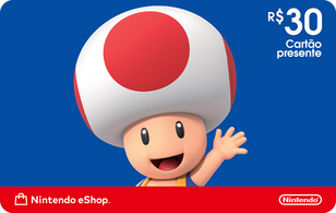 Nintendo Cash 30BRL eGift