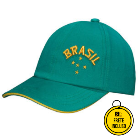 Liga Retrô | Boné Brasil Verde