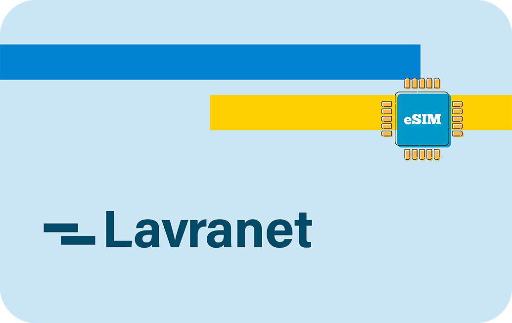 eSIM Airalo - Lavranet - Ucrânia - Dados Ilimitado