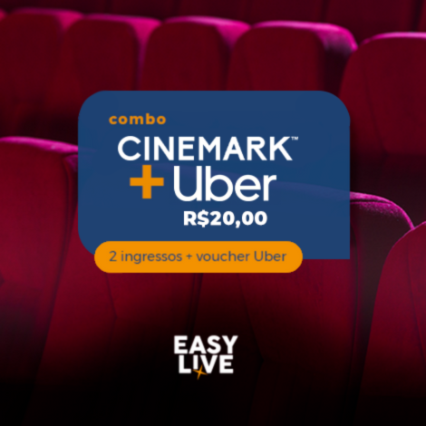 Combo Cinemark 2D + Uber