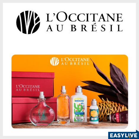 LOccitane au Brésil - Fragrâncias e Cosméticos - Cartão Presente  R$ 30
