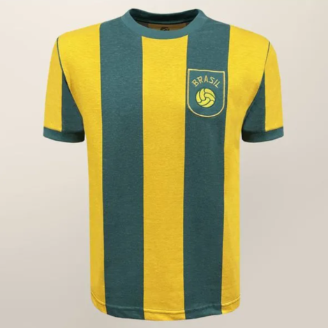 Liga Retrô | Camisa Brasil Escudo