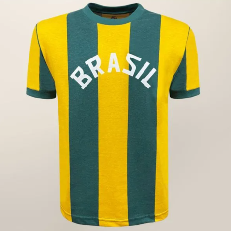 Liga Retrô | Camisa Brasil Ouro