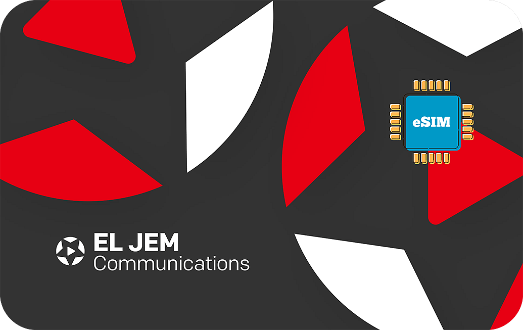 eSIM Airalo - El Jem Communications - Tunísia - Dados Ilimitado