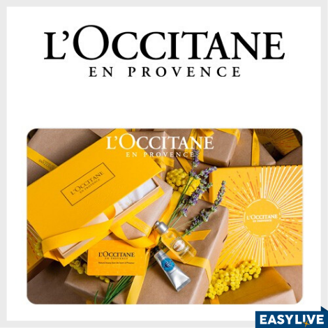 LOccitane en Provence - Fragrâncias e Cosméticos - Crédito de R$ 50