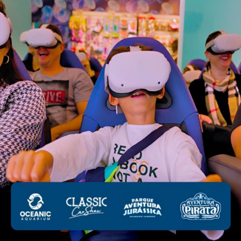 Cinema 3D + 4 Atrações