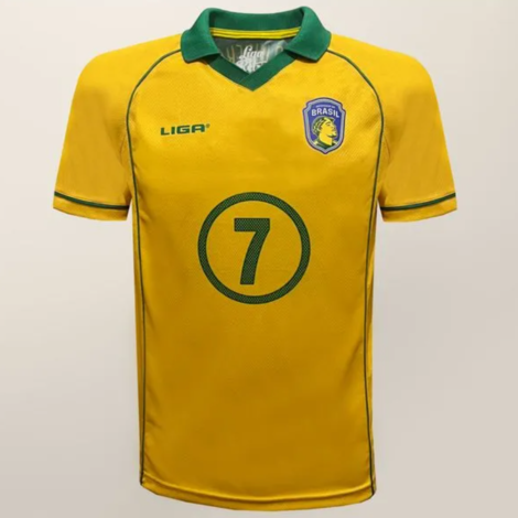 Liga Retrô | Camisa Adriano Brasil