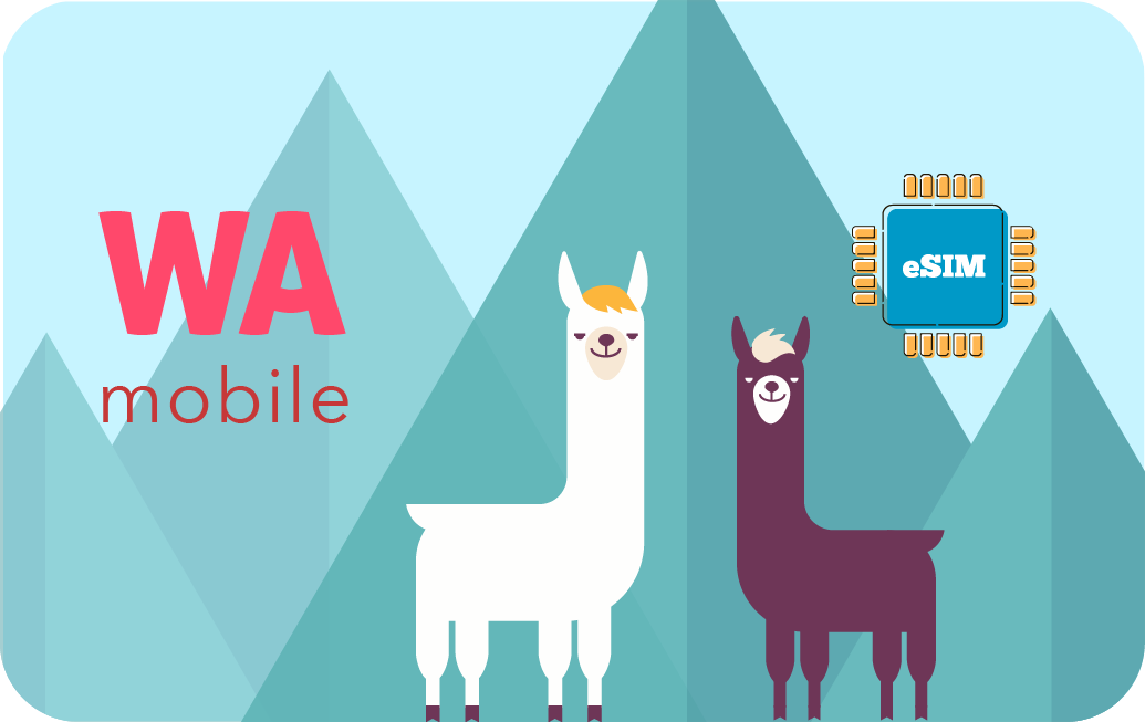 eSIM Airalo - WA Mobile - Bolívia - Dados