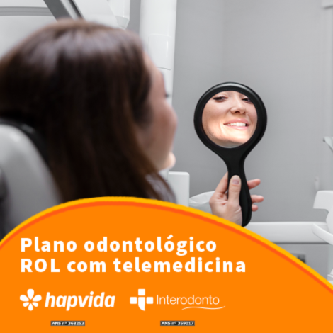 Plano Odontológico ROL + Telemedicina | Hapvida - Plano individual – Acesso 12 meses