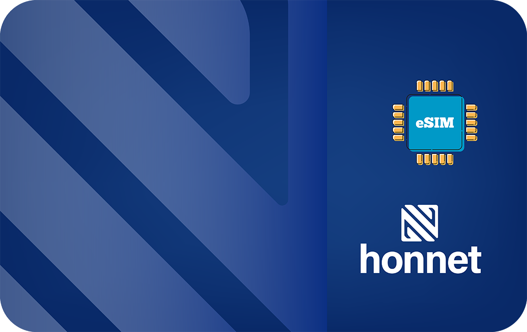 eSIM Airalo - Honnet - Honduras - Dados Ilimitado
